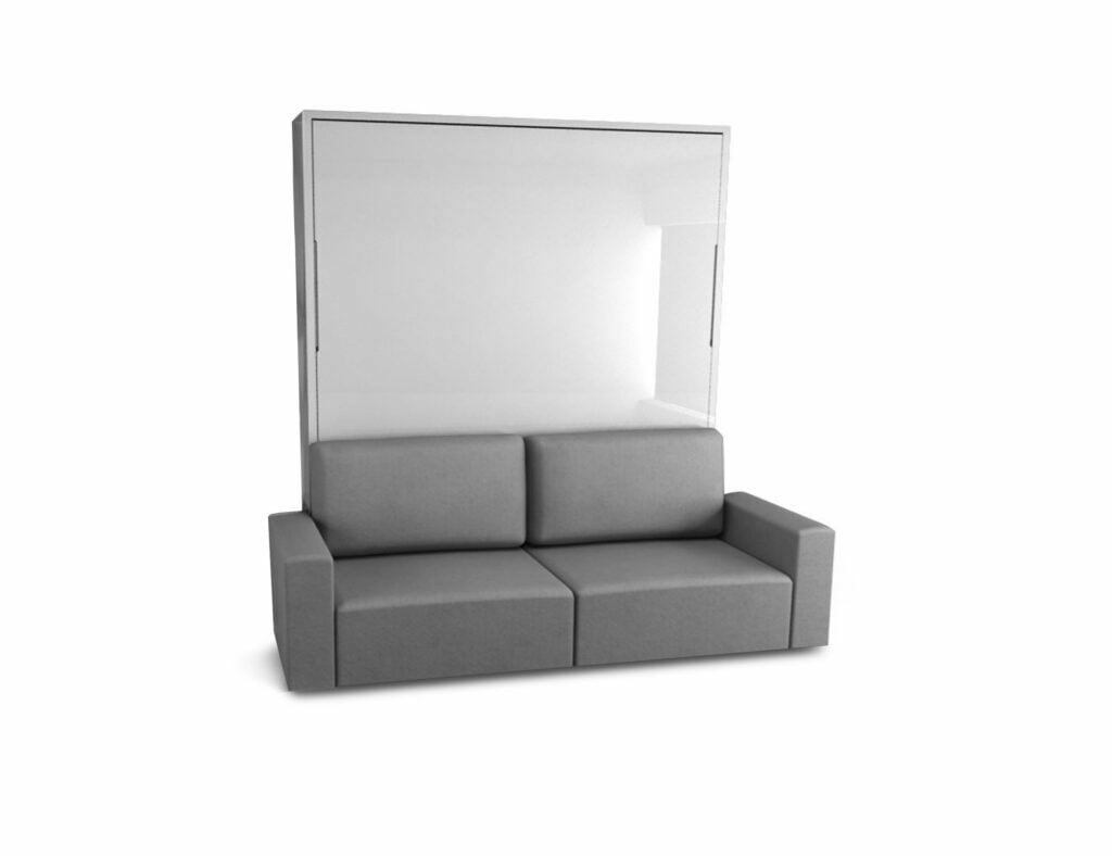 Murphy Wall Bed Couch Combo – With a Sofa in Front